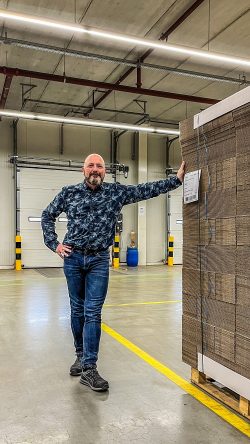 Ontmoet onze collega Erik - logistiek manager