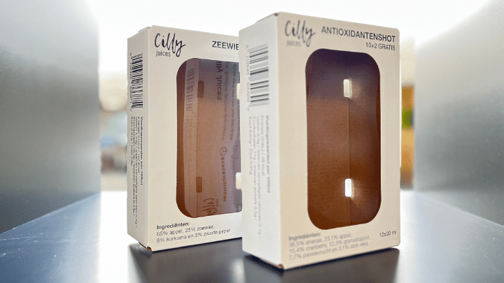 Cilly Juices doosjes met venster - verpakkingsgalerij