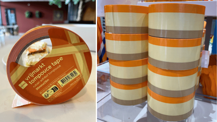 Hema verpakkingstape - verpakkingsgalerij