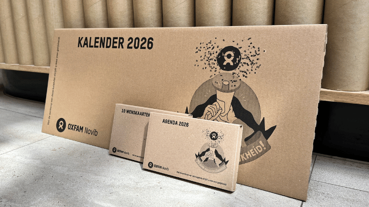Oxfam Novib verzenddozen - verpakkingsgalerij
