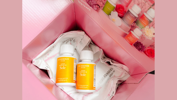 Wasparfum verzenddoos en vloeipapier - verpakkingsgalerij