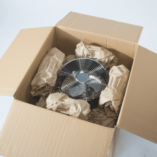 Papieren opvulling en bescherming